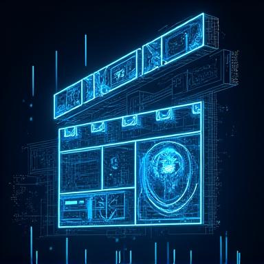 AIを活用したコンセプト生成の抽象的なビジュアル